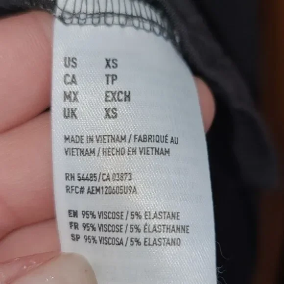 American Eagle Long Sleeve Soft & Sexy Graphic Shirt Size XS - Picture 3 of 9